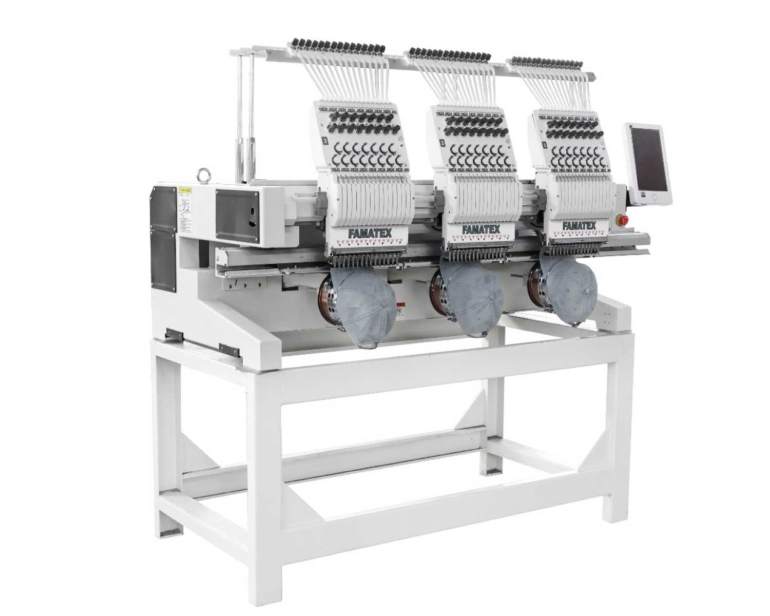 Bordadora de 3 cabezales